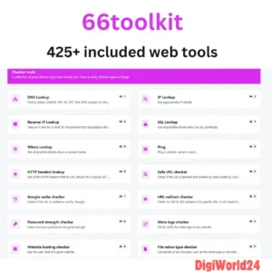 66toolkit - All in One Web Tools System for SAAS Businesses