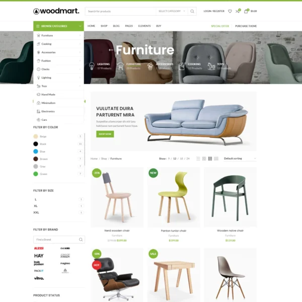 WoodMart v7.4.3 WordPress Theme