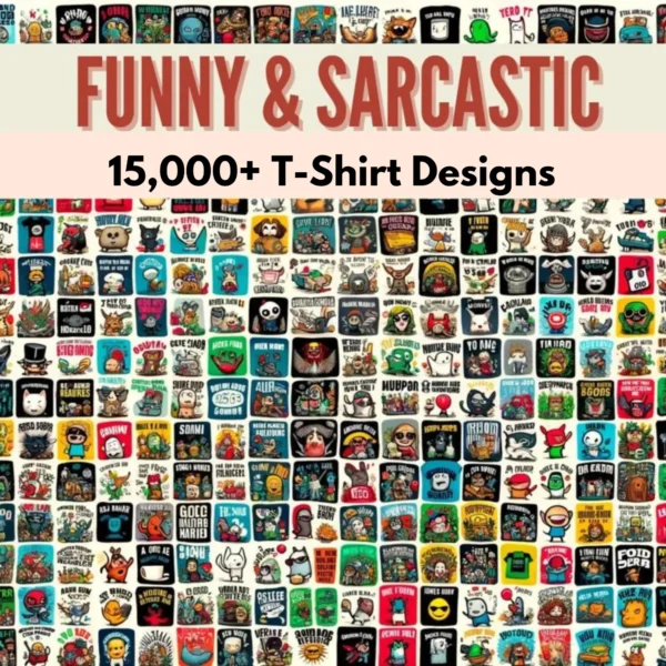 Exclusive 15,000+ T-Shirt Designs Sale - Limited Time Offer!